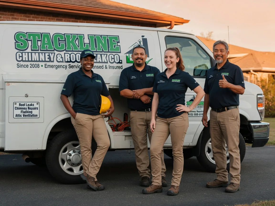 Chimney flashing repair company in Blountville, TN